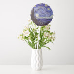 Ballon Gonflable Vincent Van Gogh Starry Nuit Vintage Art<br><div class="desc">Vincent van Gogh Starry Night Art Peinture Starry Night est un tableau de l'artiste post-impressionniste néerlandais Vincent van Gogh. Le ciel bleu de la nuit est rempli de nuages tourbillonnants, d'étoiles et d'une lune brillante croissant. La Nuit étoilée est la seule nocturne de la série de vues depuis la fenêtre...</div>
