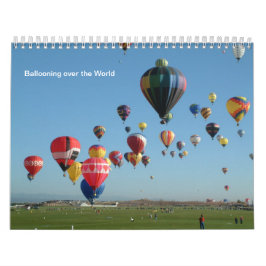 Ballon, het hele jaar door kalender