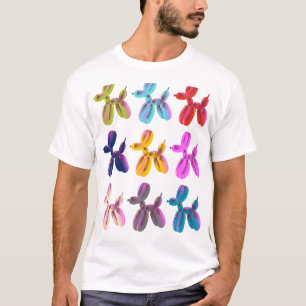 Ballon Hond dynamisch T-shirt