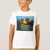 Ballon Hot Air rijdt over de RenmaDesign T-shirt (Voorkant)