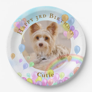 ballon huisdier hond papieren bordje