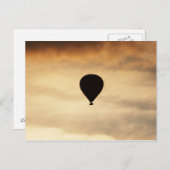 Ballon in Sky Briefkaart (Voorkant / Achterkant)