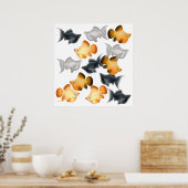 Ballon Mollies Tropical Fish Print (Keuken)