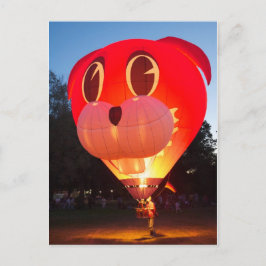 Ballon Rabbit Briefkaart