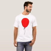 Ballon (rood) t-shirt (Voorkant volledig)