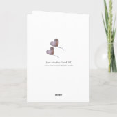 ballon rose carte personnalisée 90e anniversaire (Dos)