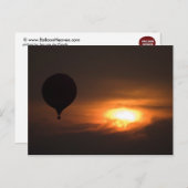 Ballon special-2 briefkaart (Voorkant / Achterkant)