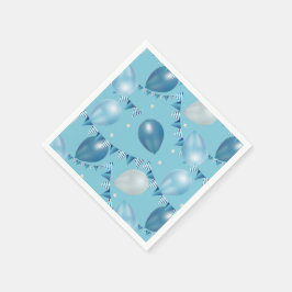 Ballon, Star & Garland Tafeldecor Servet