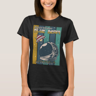 Ballon UFO China Project Blauwe Beam T-shirt