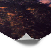 Ballon uitzicht bij zonsopgang poster (Hoek)