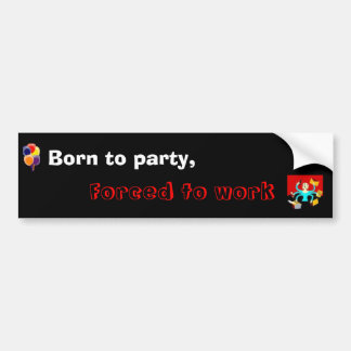 ballon, UZCAU5VKFHCAI4B6AACAUFHTU2CAS6S5TACAOH... Bumpersticker