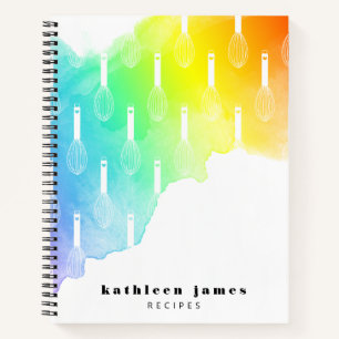 Ballon voor regenboogWaterverf Notitieboek