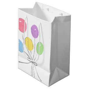 Ballon Waterverf Art Celebrate Get Well Verjaardag Medium Cadeauzakje