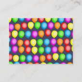 Ballonbehangpapier Visitekaartje (Achterkant)