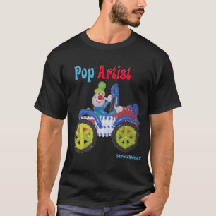 Ballonclown in gezegde ballonvaarders Artist Pop T-shirt