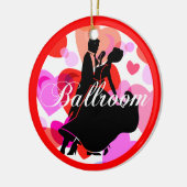 ballondanseres keramisch ornament (Links)