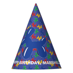 Ballondieren Dog Sculpture Kids Birthday Feesthoedjes