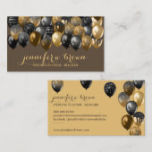 Ballonfeest Event Planner Stijlvol Visitekaartje (Voorkant / Achterkant)