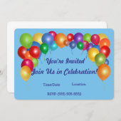 Ballonfeestdag Kaart (Voorkant / Achterkant)