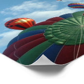 Ballonfista 's ochtends poster (Hoek)