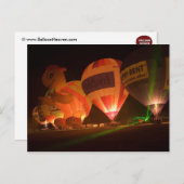 ballongloed-1 briefkaart (Voorkant / Achterkant)