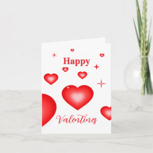 Ballonhart Coupon Valentina Kaart