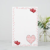 Ballonharten met foto-Lijst Briefpapier (Staand voorkant)