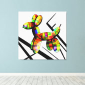 Ballonhond'24 Canvas Afdruk (Insitu (Houten vloer))