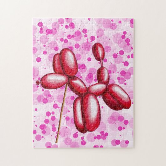 Ballonhondenvlek Legpuzzel (Verticaal)