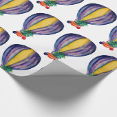 Ballonkerstboom Cadeaupapier (Hoek)