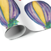 Ballonkerstboom Cadeaupapier (Rol Hoek)