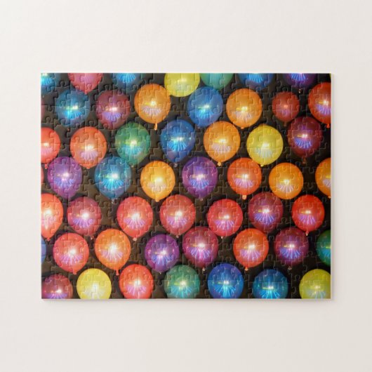 ballonmuur legpuzzel (Horizontaal)