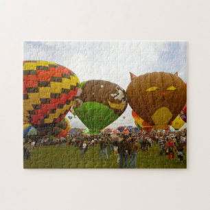Ballonnen Albuquerque New Mexico. Legpuzzel