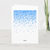 Ballonnen Baby Boy Verjaardag Eenvoudig Gepersonal Kaart (Achterkant)