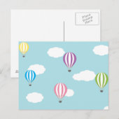Ballonnen Briefkaart (Voorkant / Achterkant)
