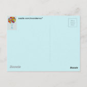 Ballonnen Briefkaart (Achterkant)