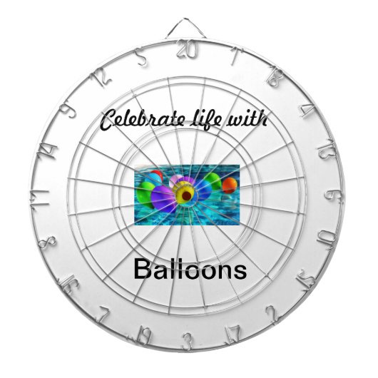 ballonnen dartbord (Voorkant)