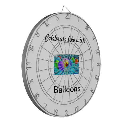 ballonnen dartbord (Voorkant Links)
