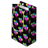 Ballonnen en confetti zakje voor 60ste verjaardag (Achterkant Gekanteld)