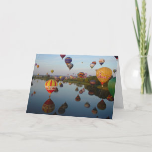 Ballonnen op het water kaart