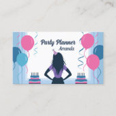 Ballonnen & Twists - Party Planner Visitekaartje (Voorkant)