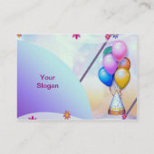 Ballonnen Visitekaartje (Achterkant)
