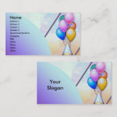 Ballonnen Visitekaartje (Voorkant / Achterkant)