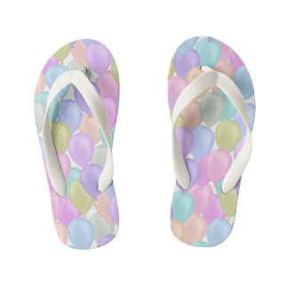 ballonpastel kinder teenslippers