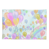 ballonpastel kussensloop (Achterkant)