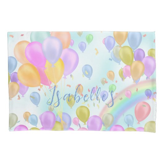 ballonpastel kussensloop (Voorkant)
