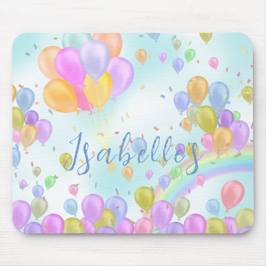 ballonpastel muismat (Voorkant)