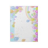 ballonpastel notitieblok (Gedraaid)