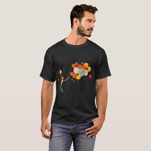 Ballonplezier T-shirt (Voorkant volledig)