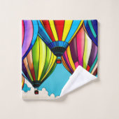 Ballons à air chaud (Gant de toilette)